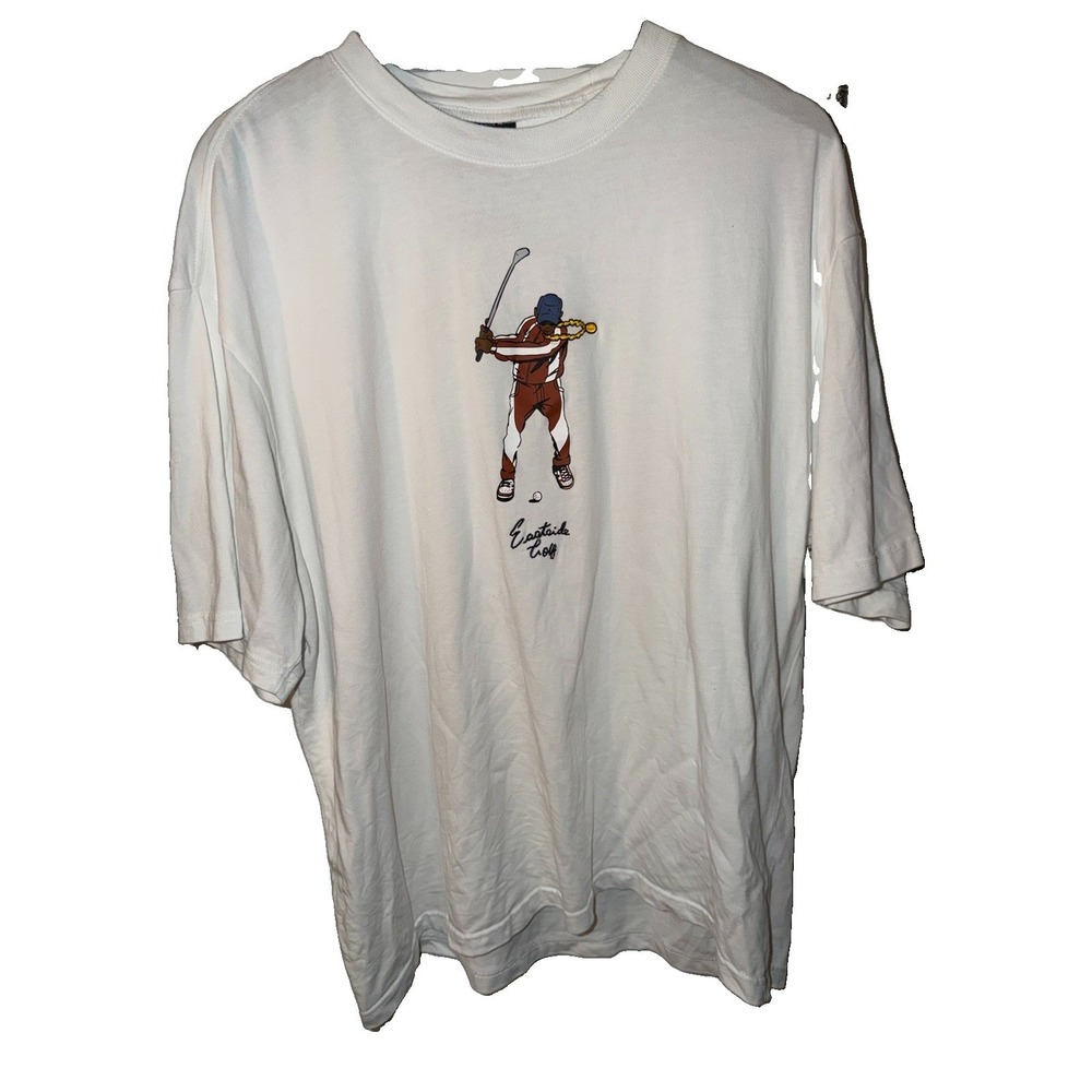 Jordan Brand x Eastside Golf White Shirt Sleeve Tee Size XL
